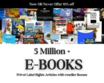 5 M Ebooks bundle
